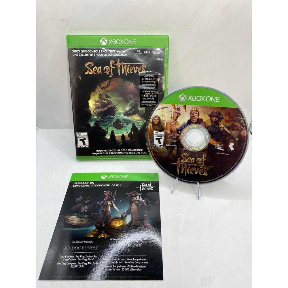 Xbox One - Sea of Thieves (Microsoft Xbox One, 2018), used